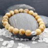 Bracelet en Jaspe Paysage - Clairvoyance et Créativité -