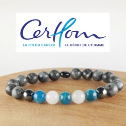 Bracelet Gris avec CerHom - Movember 2020