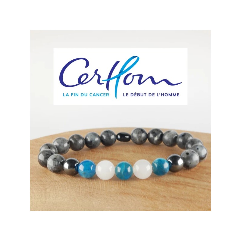 Bracelet Gris avec CerHom - Movember 2020