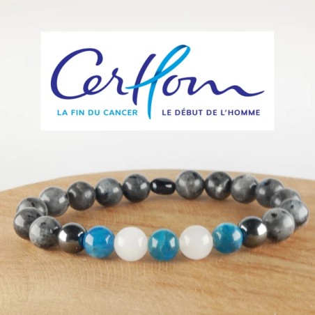 Bracelet Gris avec CerHom - Movember 2020