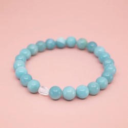Bracelet en Amazonite A - Harmonie et Épanouissement -