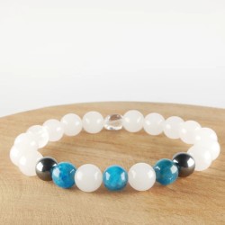 Bracelet Jade Blanc - CerHom - Movember