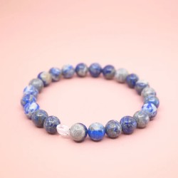 Bracelet en Lapis Lazuli - Amitié et Honnêteté - Cat AB